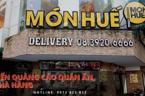  Cùng Hoàng Long Adv “Lan tỏa” thương hiệu với dịch vụ làm biển quảng cáo nhà hàng ăn uống hợp phong cách mọi thời đại