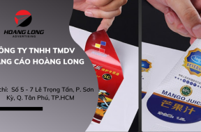 Dịch vụ cắt và thi công decal quảng cáo TP.HCM uy tín, chuyên nghiệp - Hoàng Long ADV 
