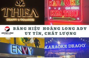 Dịch vụ thi công bảng hiệu quảng cáo tại Hồ Chí Minh của Hoàng Long Adv - Để bảng hiệu thay chúng tôi hiểu bạn