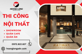 Thi công nội thất showroom, quán cafe, quán ăn tại Bình Tân