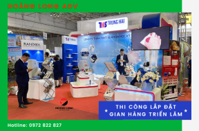 Thiết kế, thi công gian hàng triển lãm trọn gói - Hoàng Long ADV
