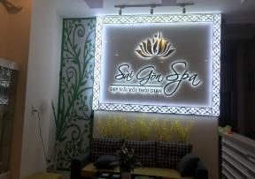 Bảng Hiệu Alu: Sài Gòn Spa