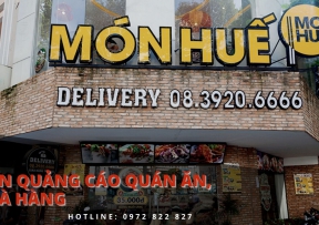  Cùng Hoàng Long Adv “Lan tỏa” thương hiệu với dịch vụ làm biển quảng cáo nhà hàng ăn uống hợp phong cách mọi thời đại