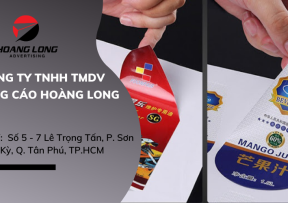 Dịch vụ cắt và thi công decal quảng cáo TP.HCM uy tín, chuyên nghiệp - Hoàng Long ADV 