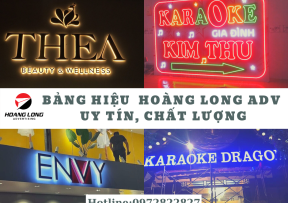 Dịch vụ thi công bảng hiệu quảng cáo tại Hồ Chí Minh của Hoàng Long Adv - Để bảng hiệu thay chúng tôi hiểu bạn