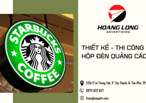 Đơn vị thiết kế - thi công hộp đèn quảng cáo tại Tân Phú, TPHCM
