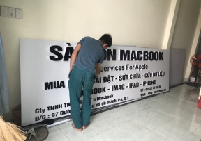 HOÀNG LONG - Dịch vụ thi công biển quảng cáo Alu đẹp nhờ sự 