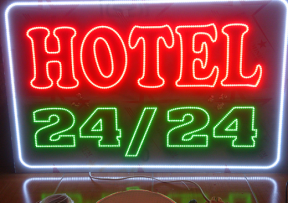 Đèn led khách sạn 