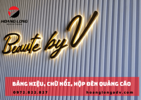 Thi công bảng hiệu, chữ nổi, hộp đèn quảng cáo tại Tân Bình