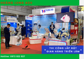 Thiết kế, thi công gian hàng triển lãm trọn gói - Hoàng Long ADV