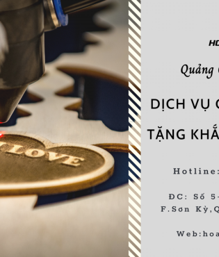 Dịch vụ gia công quà tặng khắc laser, thiết kế theo yêu cầu tại Hoàng Long Adv