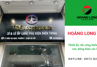 Hoàng Long - Thiết kế thi công bảng quảng cáo, bảng hiệu tại TP.HCM
